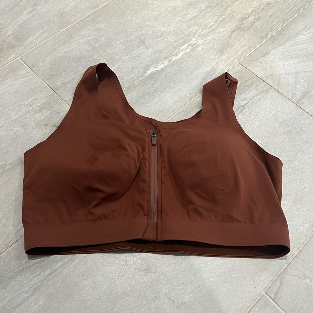 Front Zipper Access Zyia Bra
